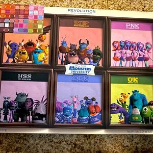 Monsters inc pallet and brushes